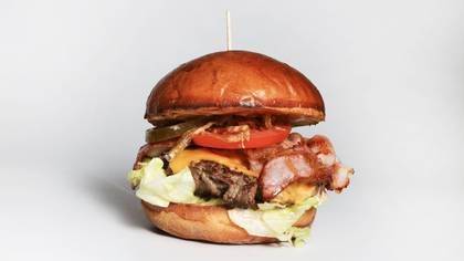 Bacon burger + Coca-Cola free