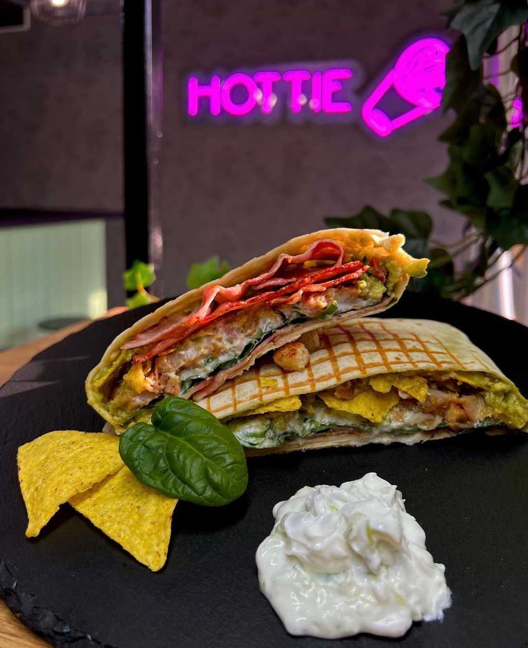 Cruncy wrap menu