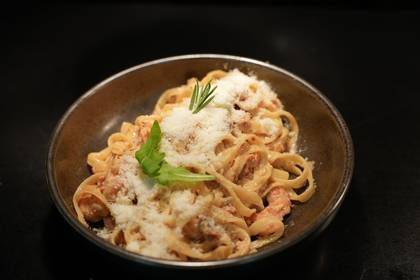 Pasta with chicken