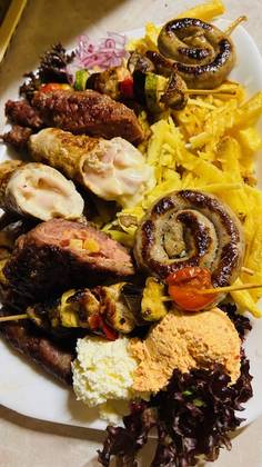 Mix grill de porc pentru 1 persoană
