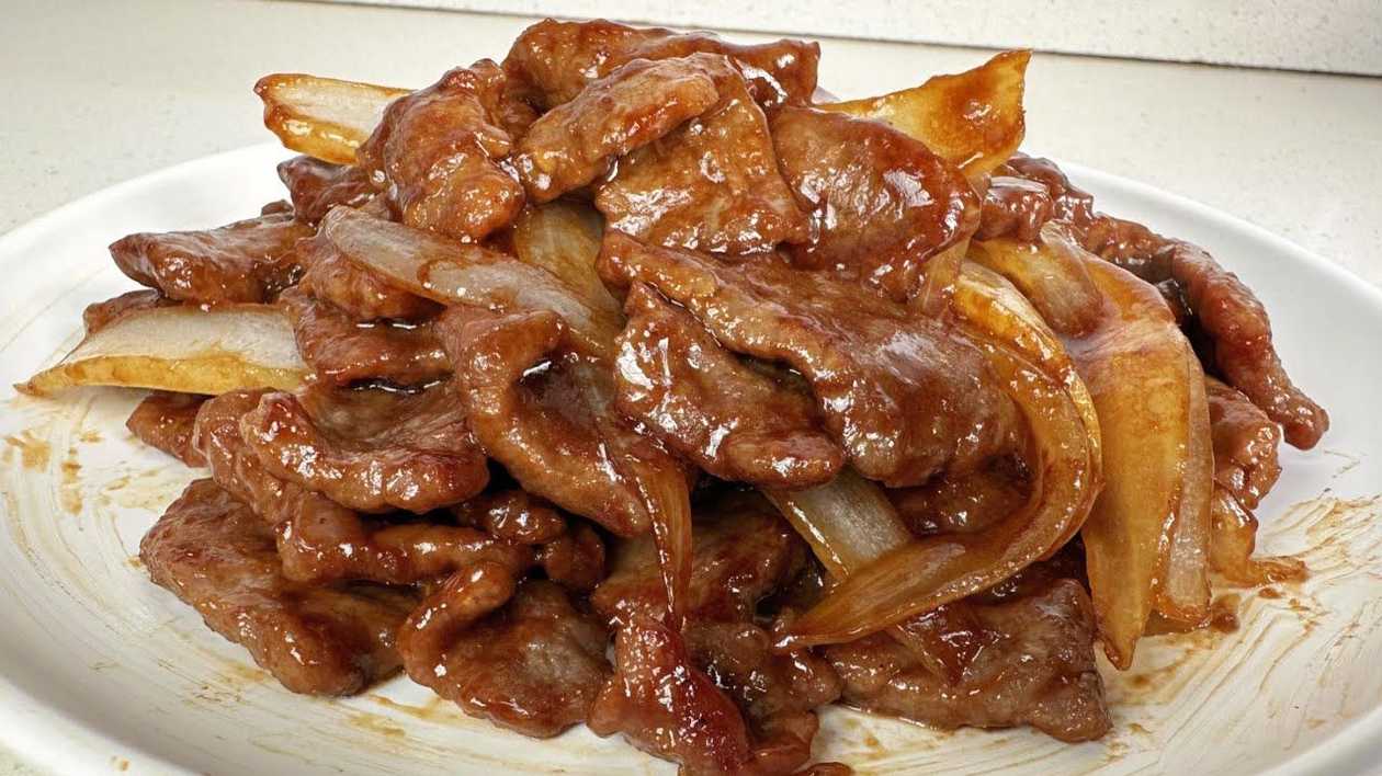 93. Beef with Oyster Sauce