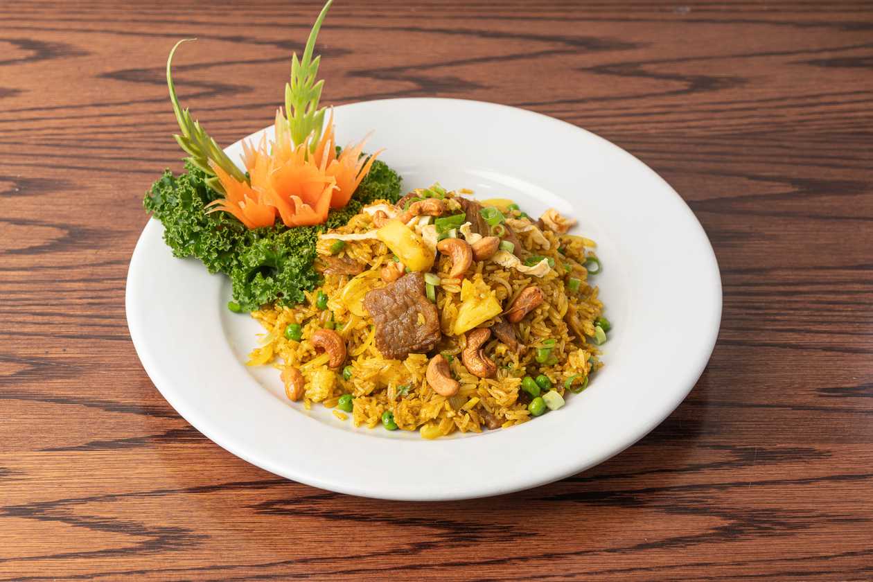 King Prawns Pineapple Fried Rice