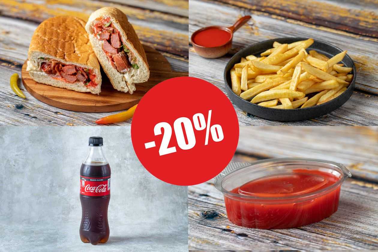 Hot-Dogs Combo menu