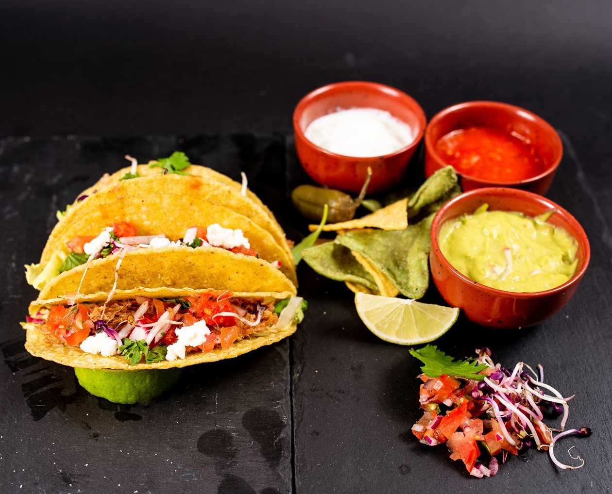 Kuracie Taco Fajita de Tinga