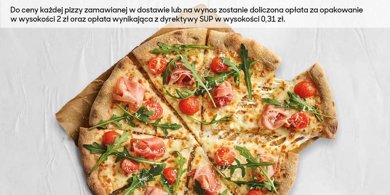 PIZZA PROSCIUTTO E RUCOLA