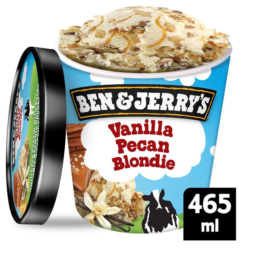 "Ben & Jerry's VANILLA PECAN BLONDIE" 465ml