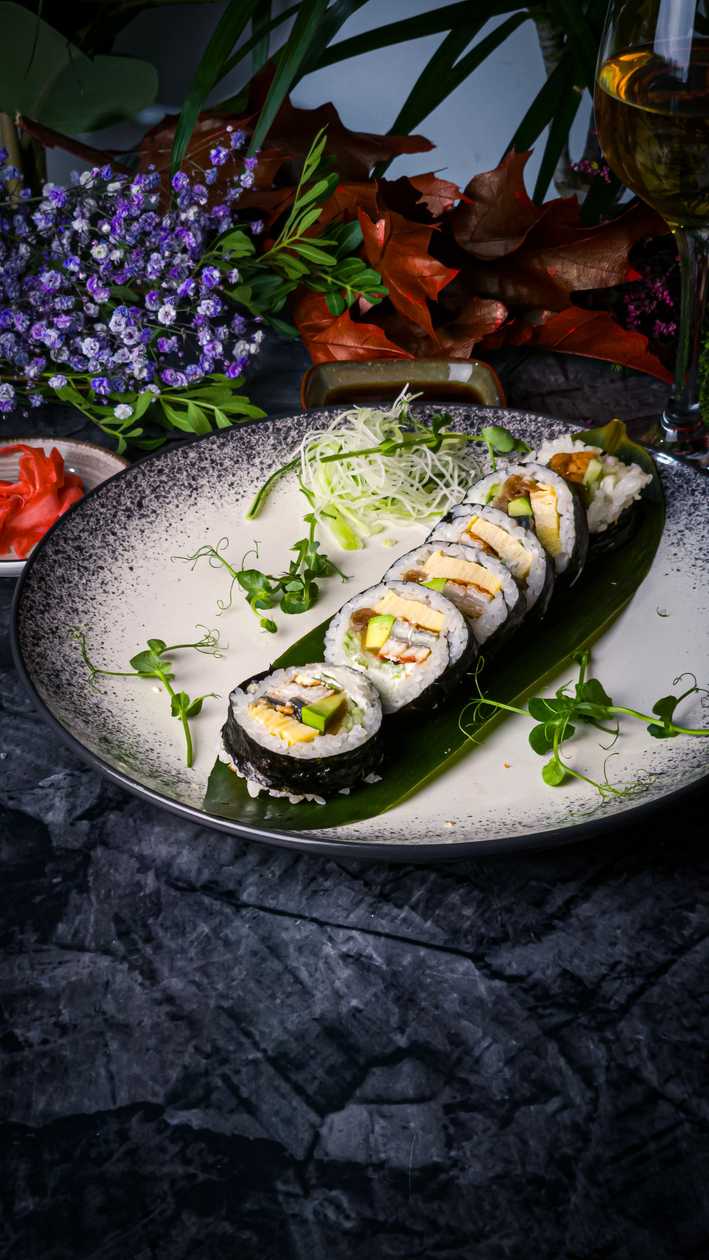 Futomaki with Eel