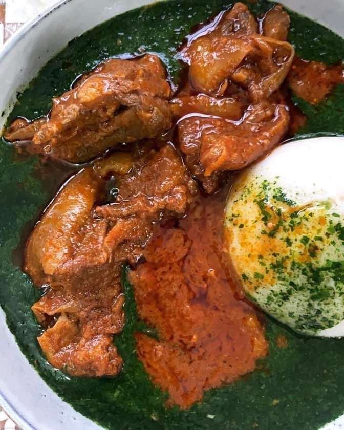 Tuozafi with Goat Meat
