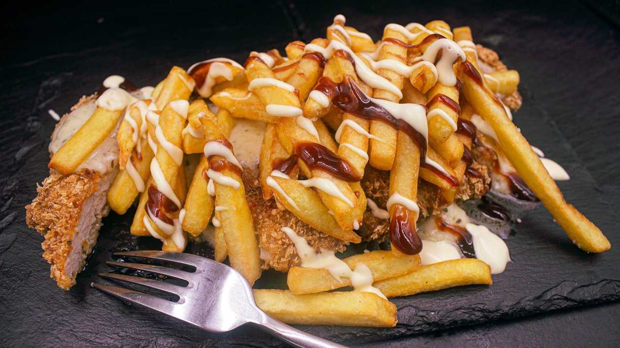 Texas-Style Cheese Donkatsu Pork