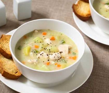 Chicken Hot and Sour Soup (Chinese Style)