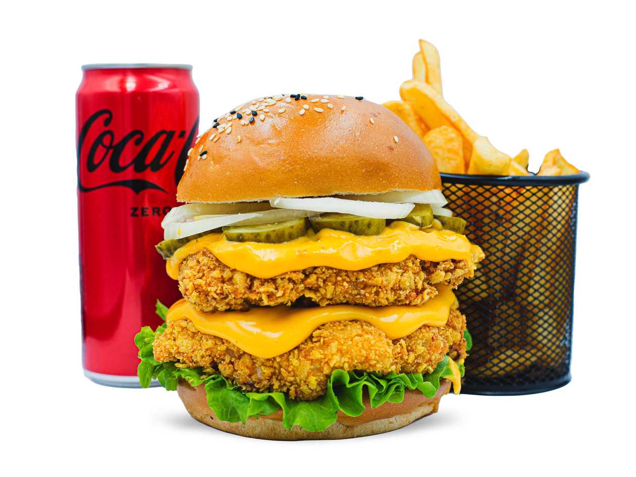 Meniu Double Crispy Chicken