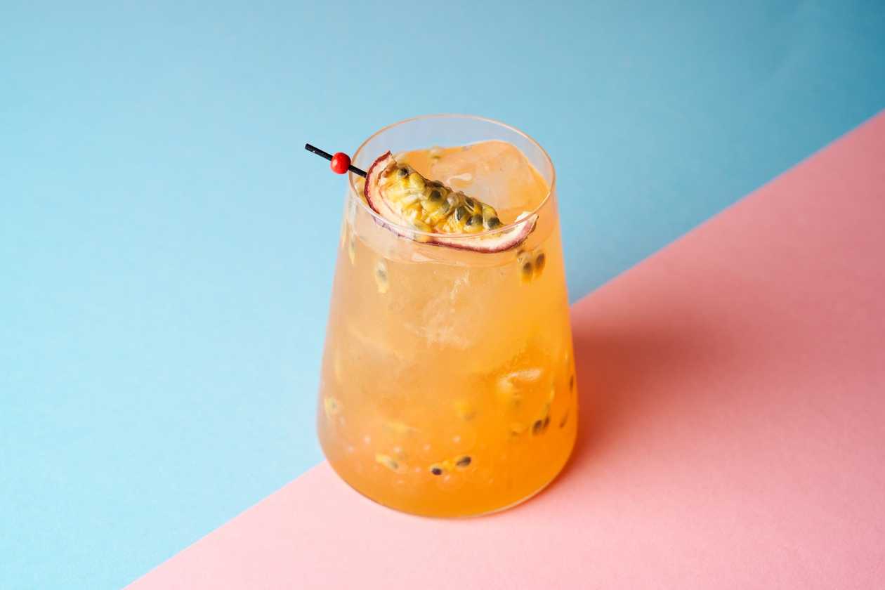 Passion fruit Bubble tea
