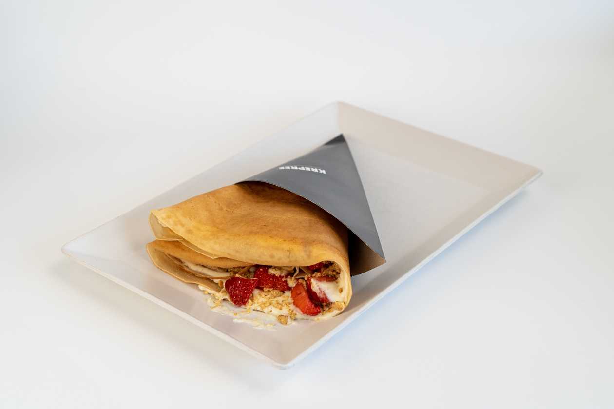Strawberry Cheesecake Crepe