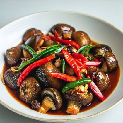 Mushroom Chilly (Chinese)