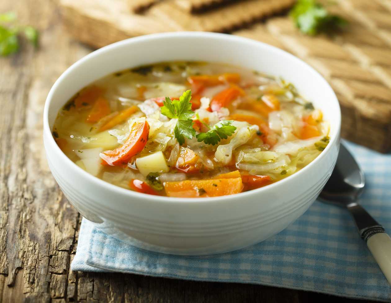 Rustic potato soup