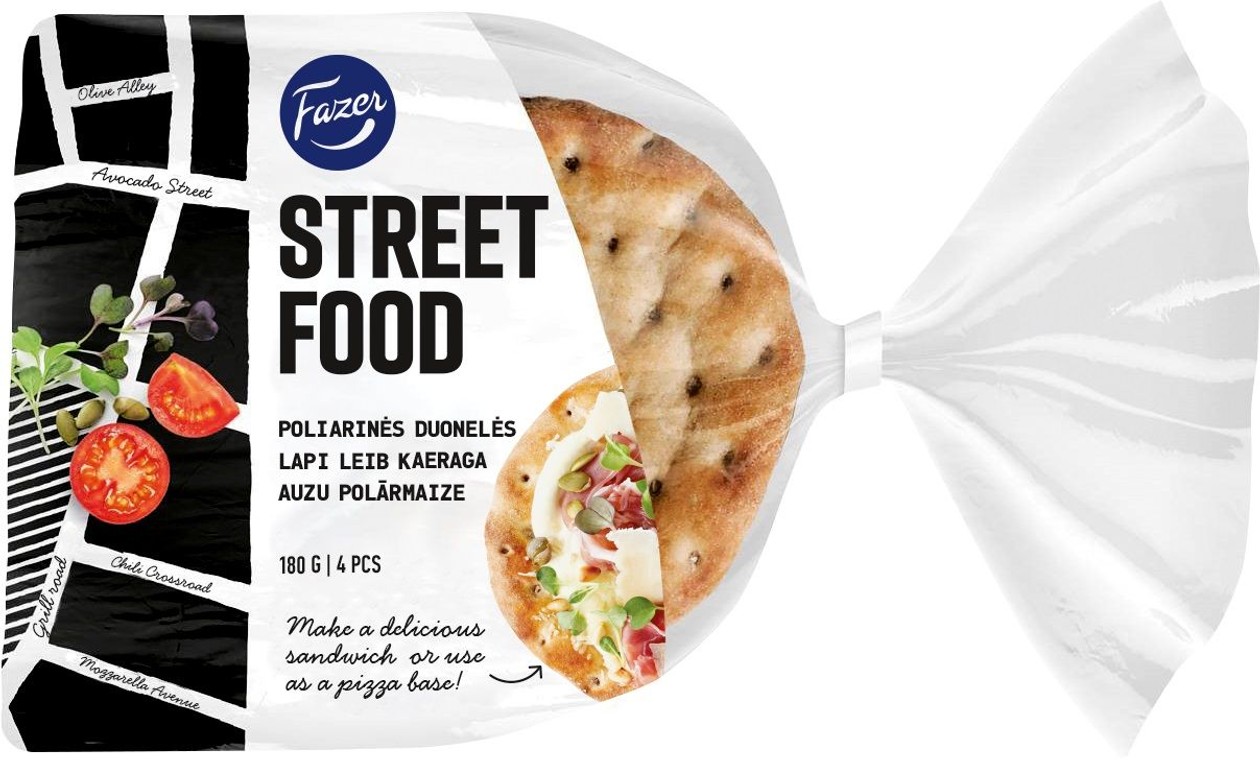 Polar Bread STREET FOOD, 4pcs, 180g (expires soon)