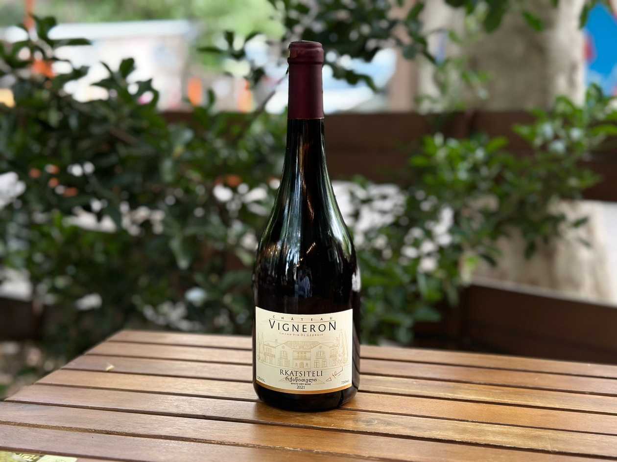 Rkatsiteli 2021 white dry wine CHATEAU VIGNERON