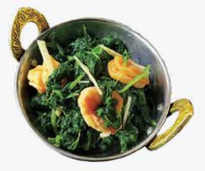Prawn Saag