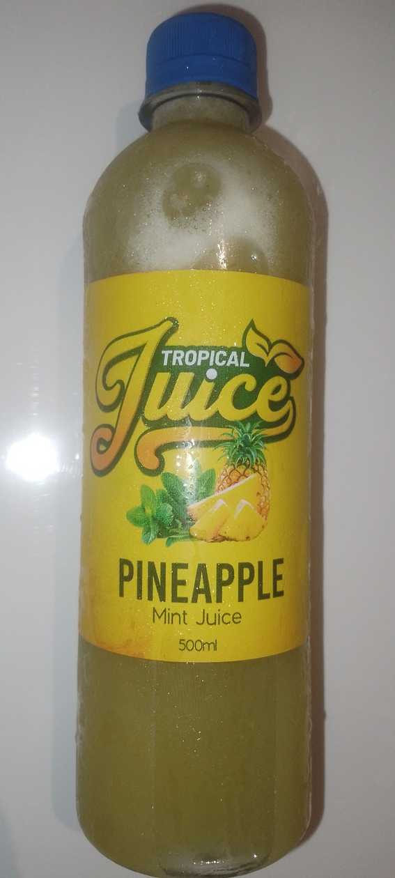 Tropical Juice - Pineapple with Mint Juice