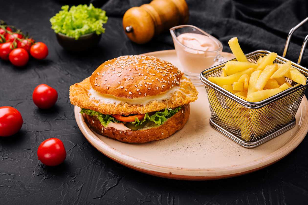 Magic-Dust Chicken Burger