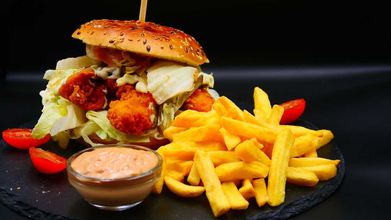 Meniu Crispy Burger