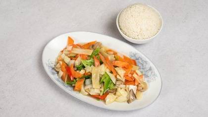 A50. Mixed vegetables with rice