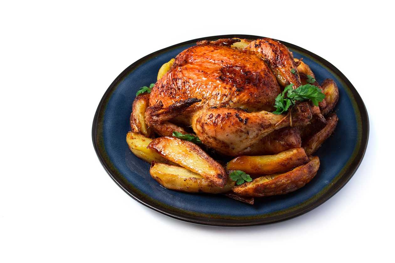 Whole Chicken with Accompaniment
