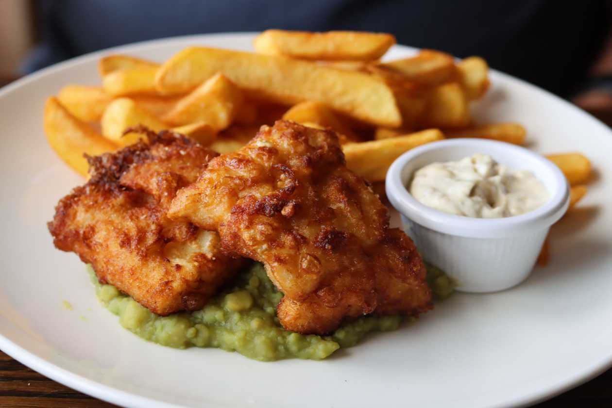 Fish Fingers with Chips
