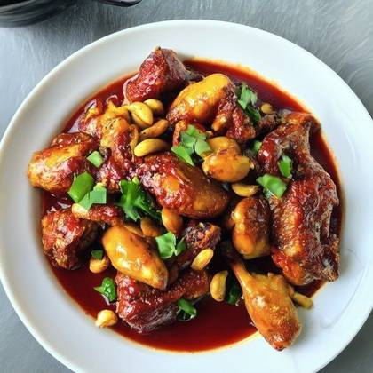 Dry Chili Chicken with Cashew Nuts