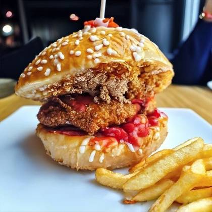 Kim Chi Chook Burger