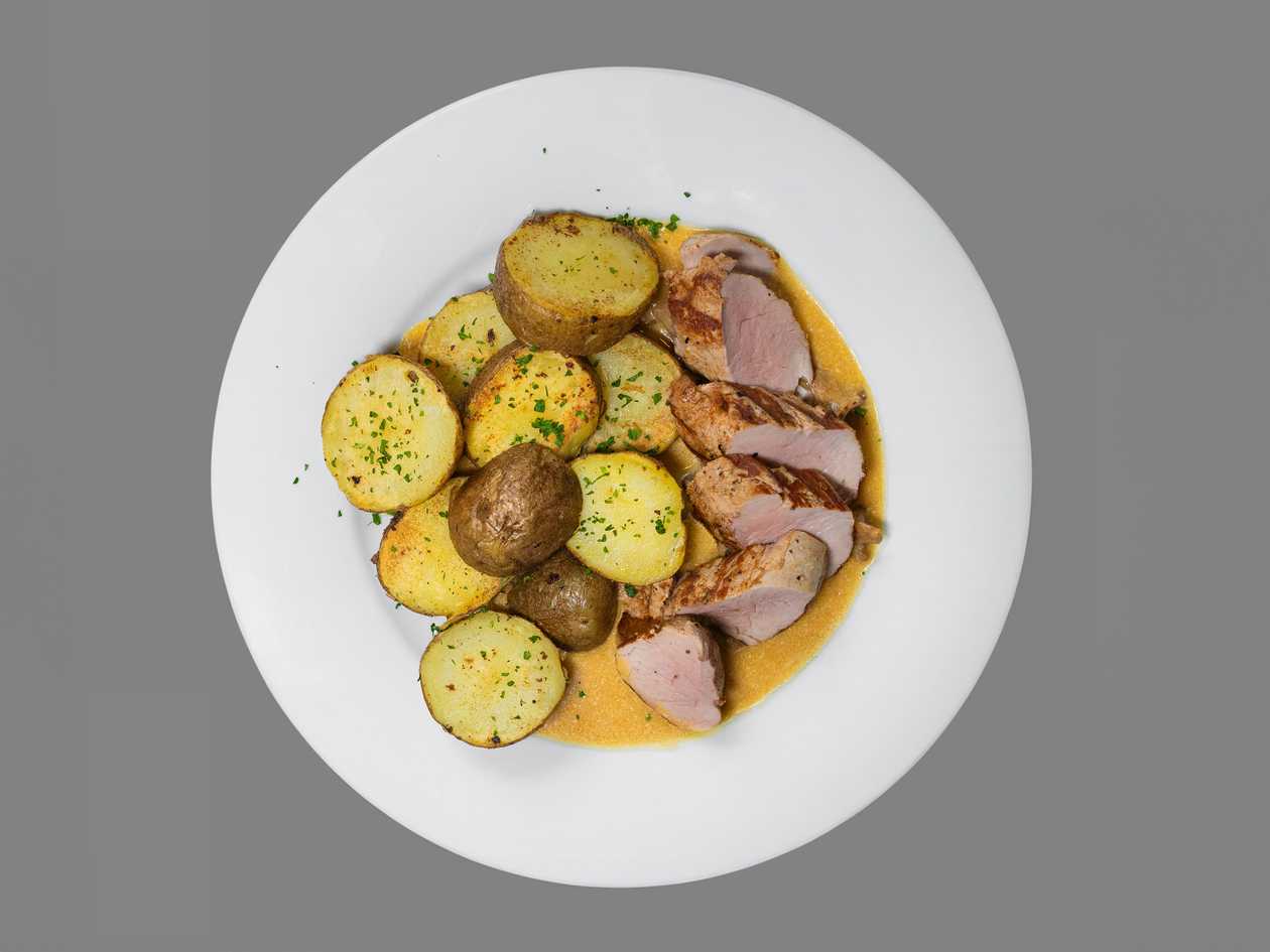 Grilled pork tenderloin