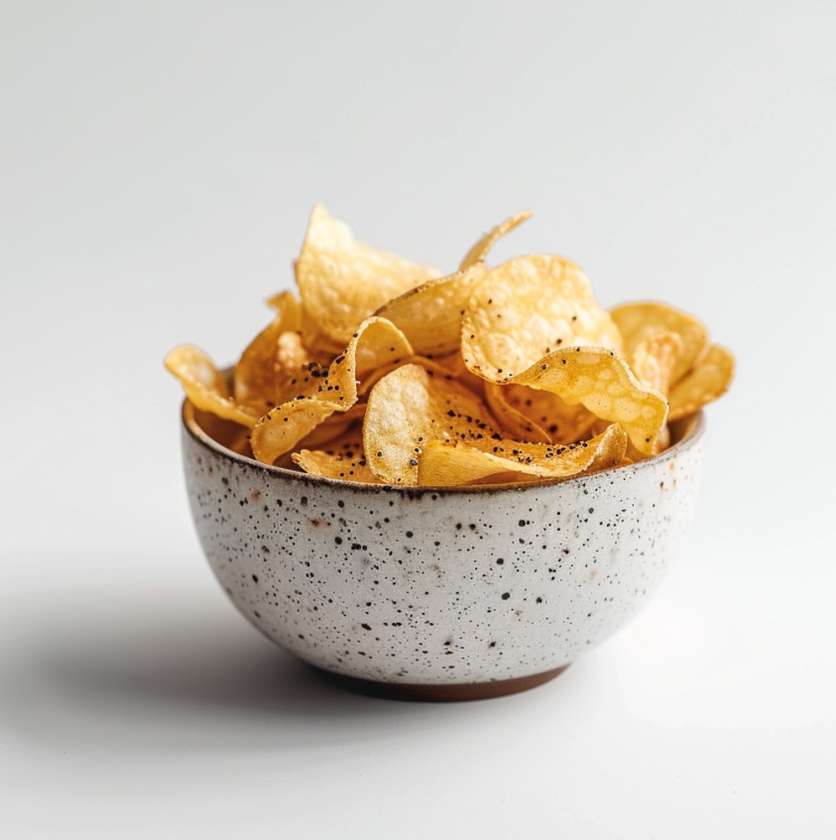 Homemade potato chips