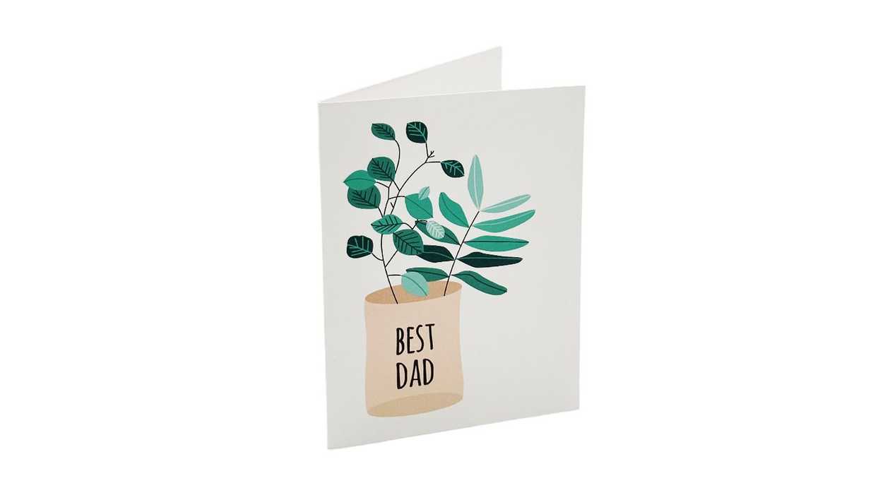 Wishing card - Best Dad 'WC-05'