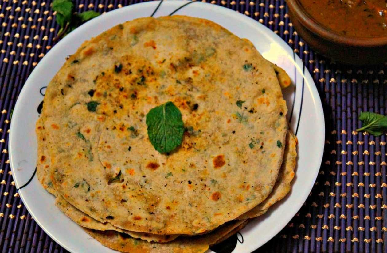 Pudina Paratha