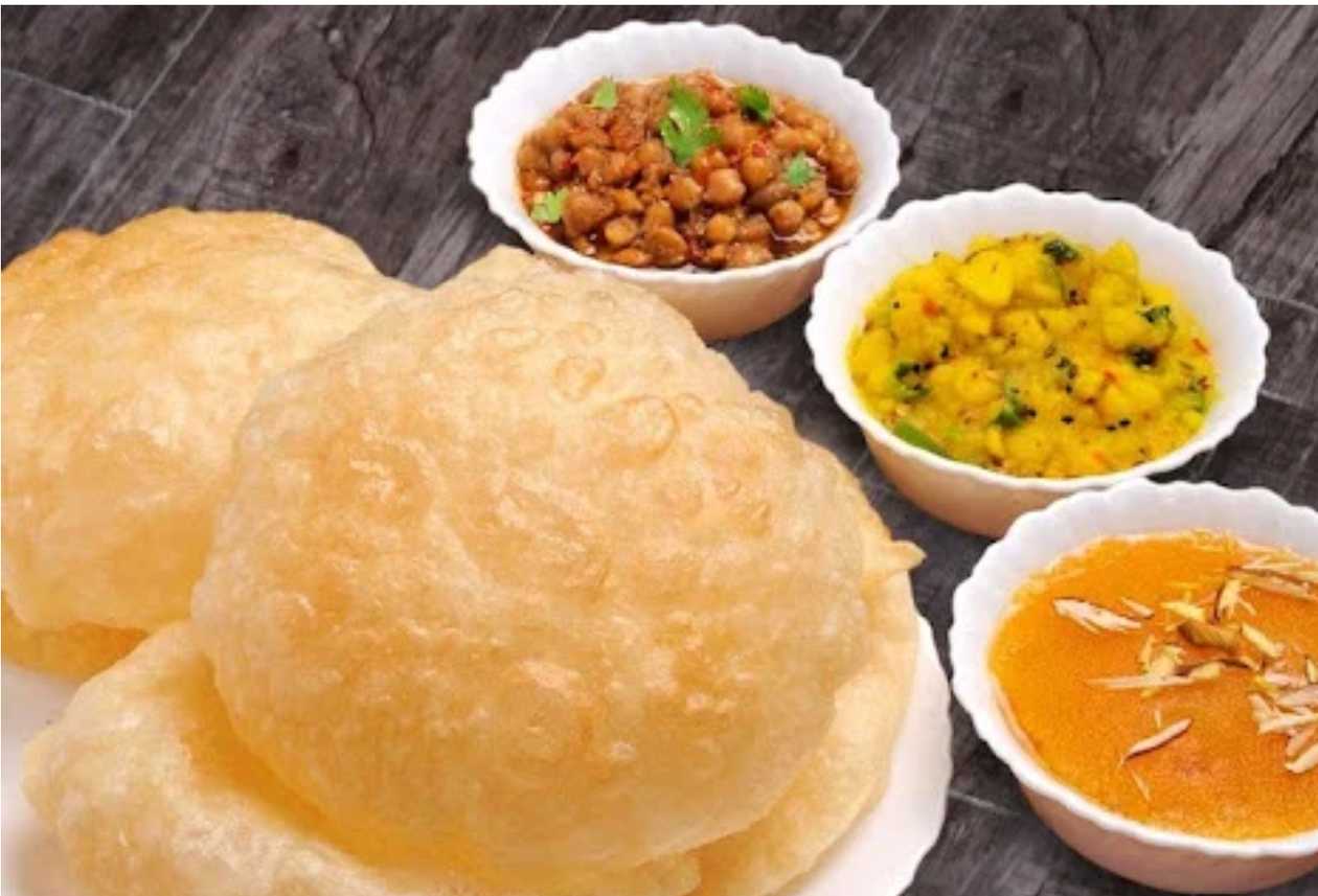 A - Halwa Puri Combo