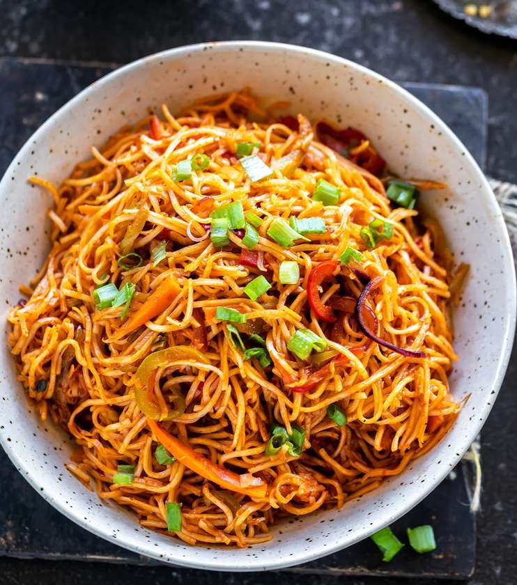 Vegetarian Schezwan Noodles