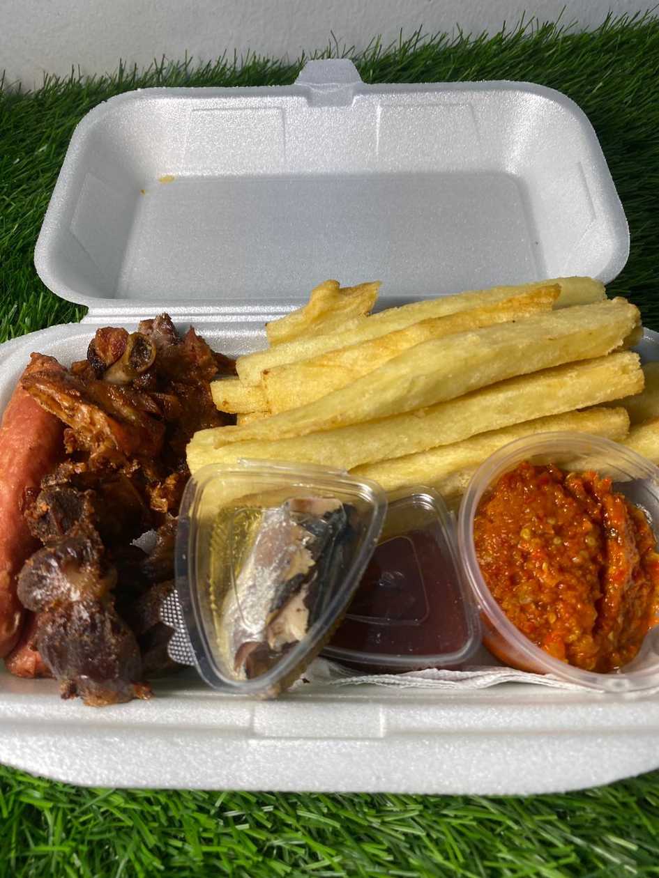 Yam chips Medium