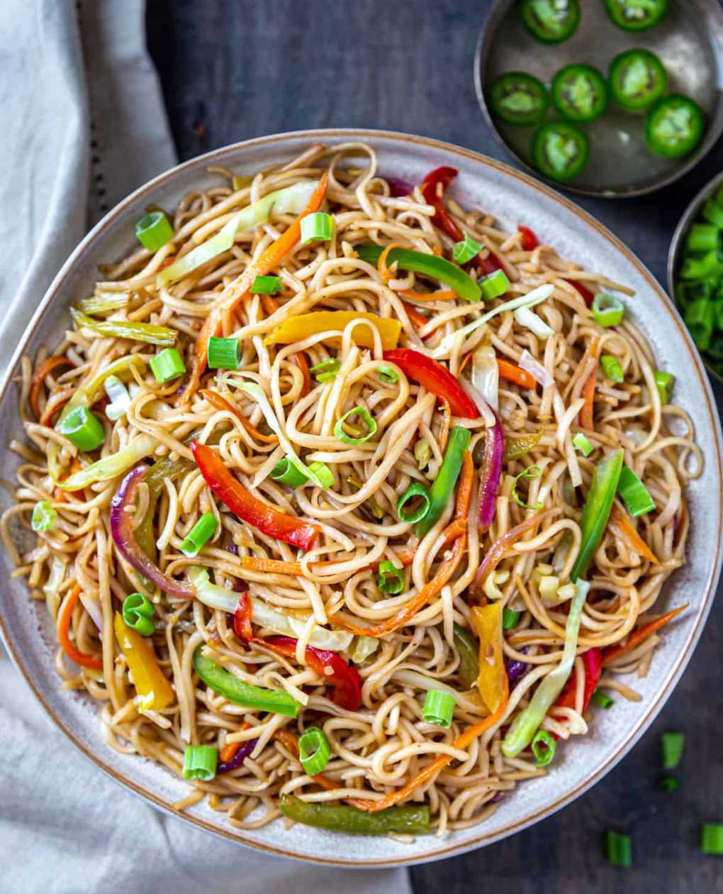 Veg Hakka Noodles