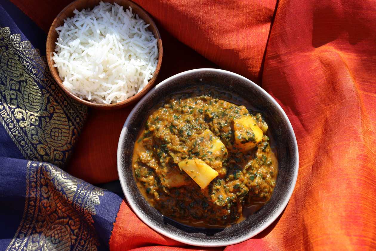 115. Aloo-palak
