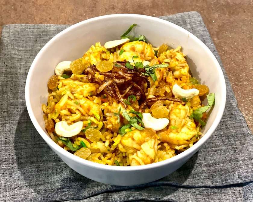 Prawn Biryani