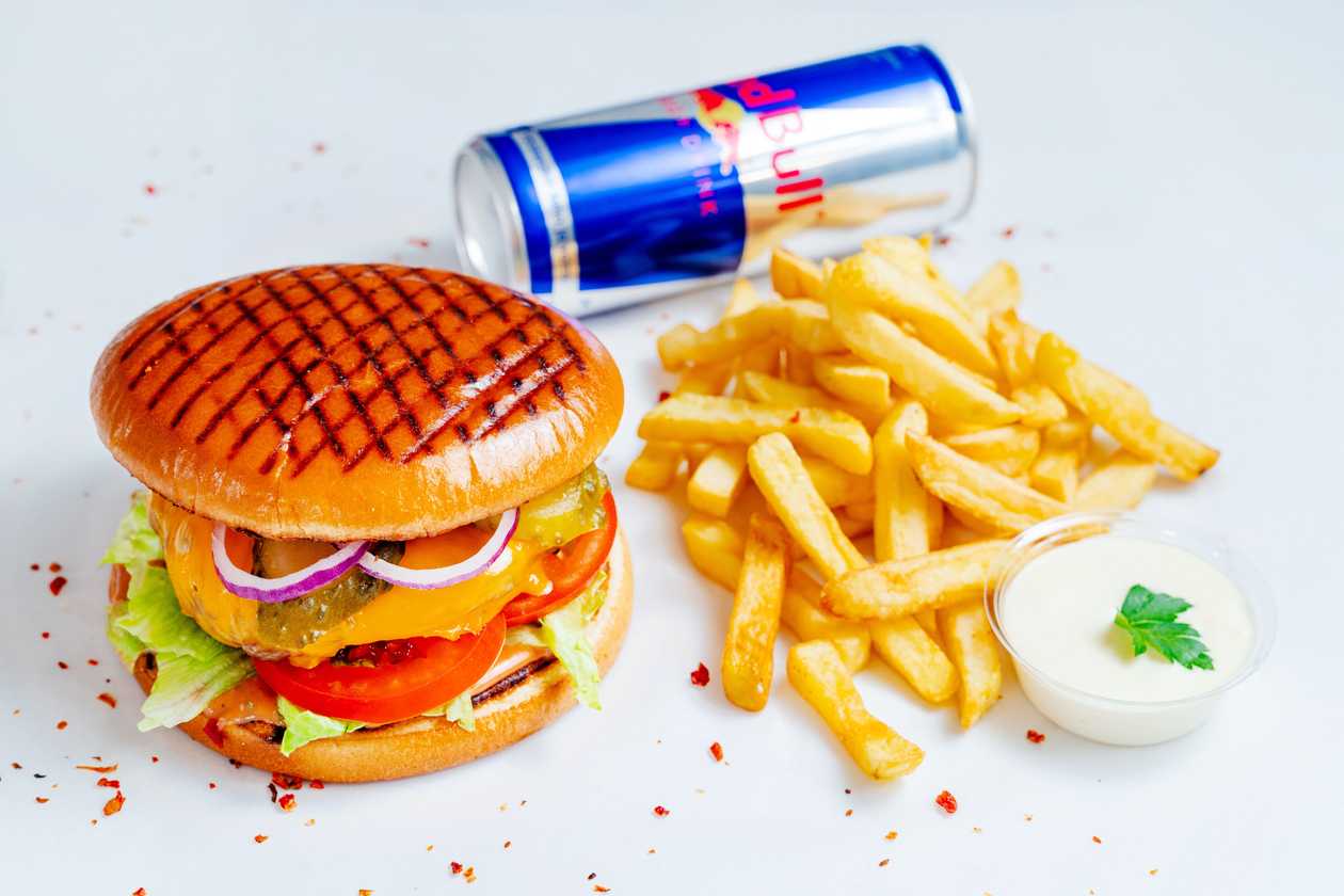 Beef Burger + French Fries + Drink