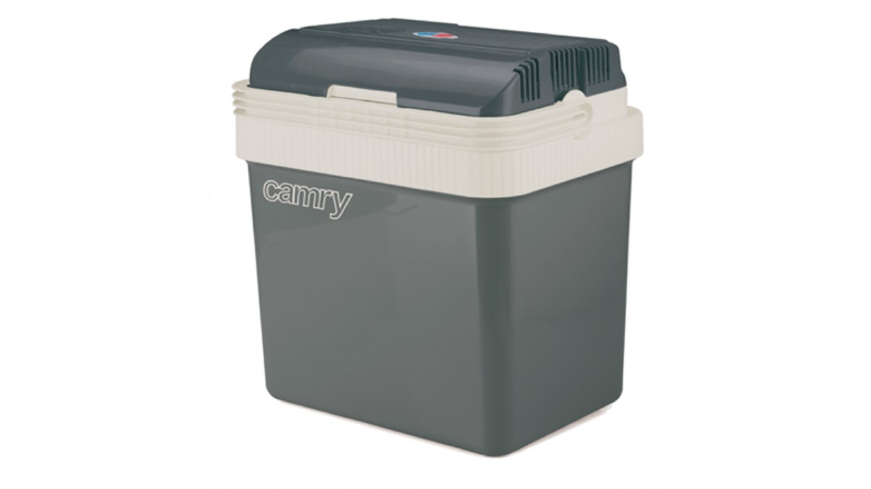 Camry Premium Cr 8065 24l, 12v Cooler Electric Gray/white (cr8065)