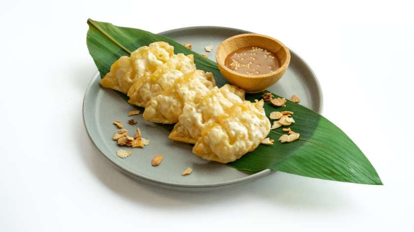 Gyoza z jabłkiem