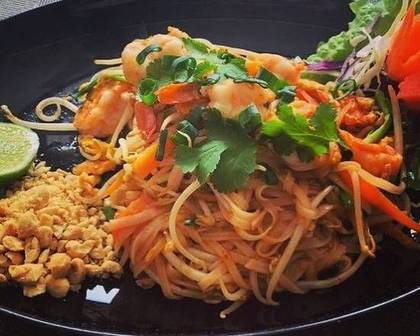 Pad Thai de Camarão