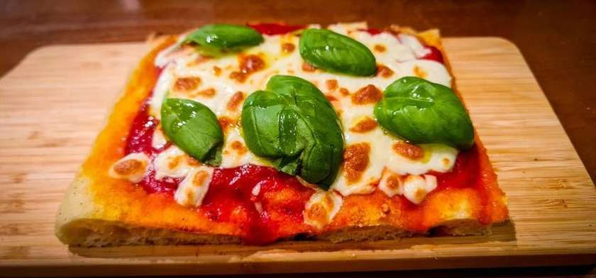 Pizza Margherita Al Taglio