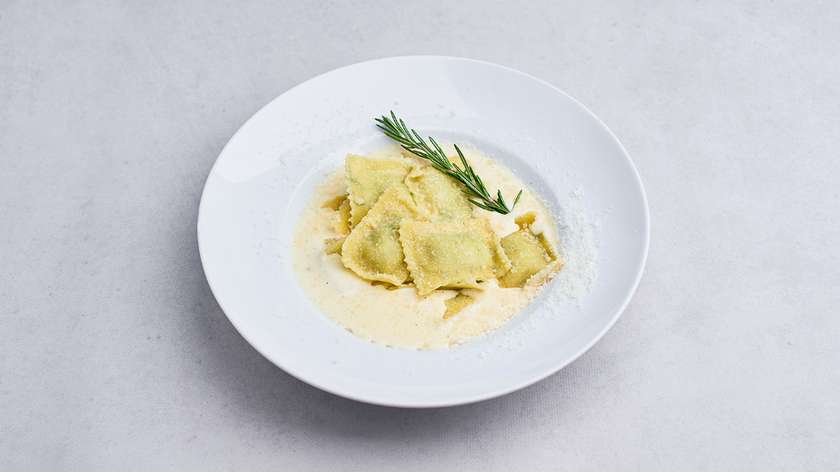 Ravioli with Ricotta and Spinach