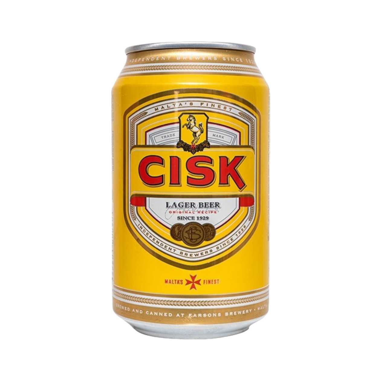 Cisk Lager Beer Can, 330ml