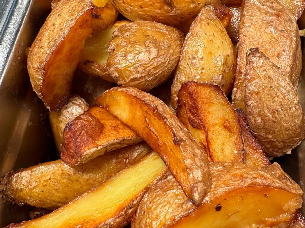 Baked potatoes