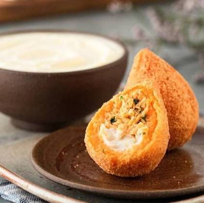 Chicken Coxinha with Cream Cheese