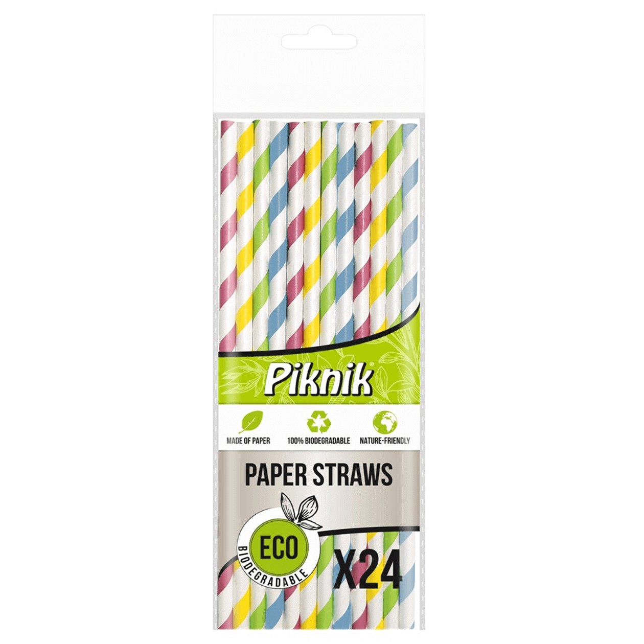 Picnic ECO paper straws 24 pcs.